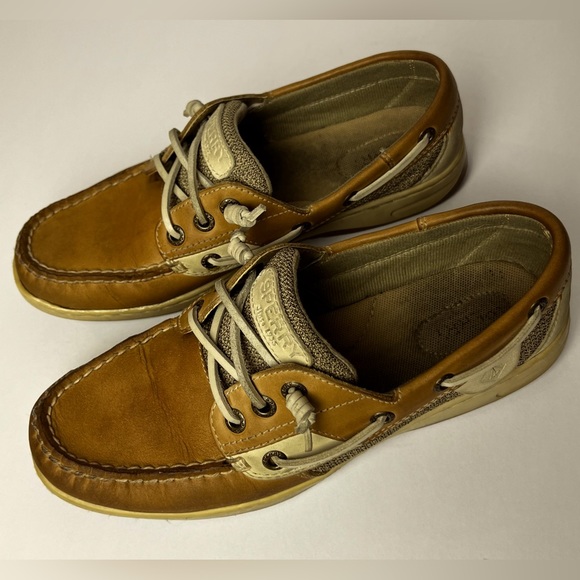 Women’s leather Sperry boat shoe - Picture 4 of 6